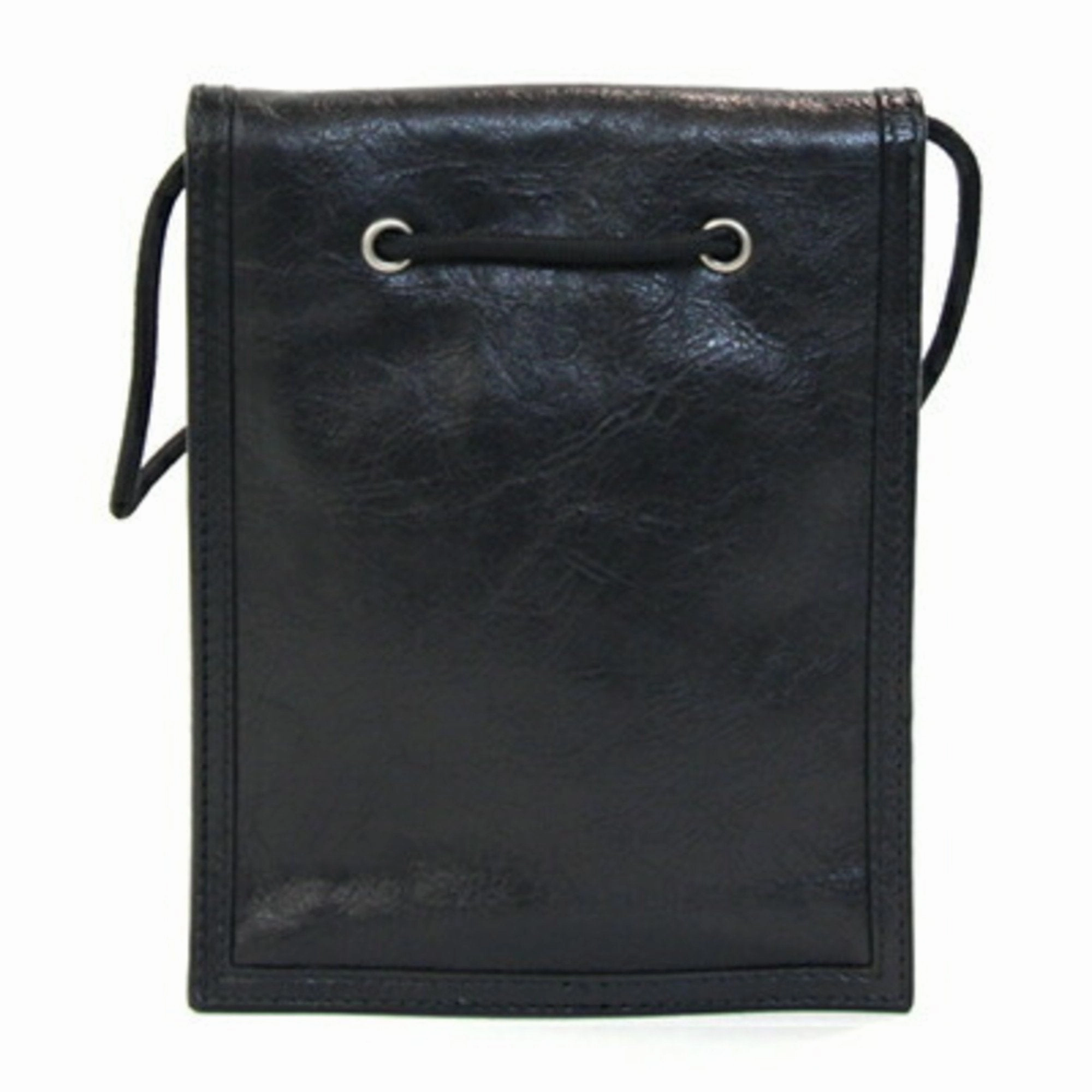 Balenciaga Leather Pochette Pouch Shoulder Bag (Pre-Owned)
