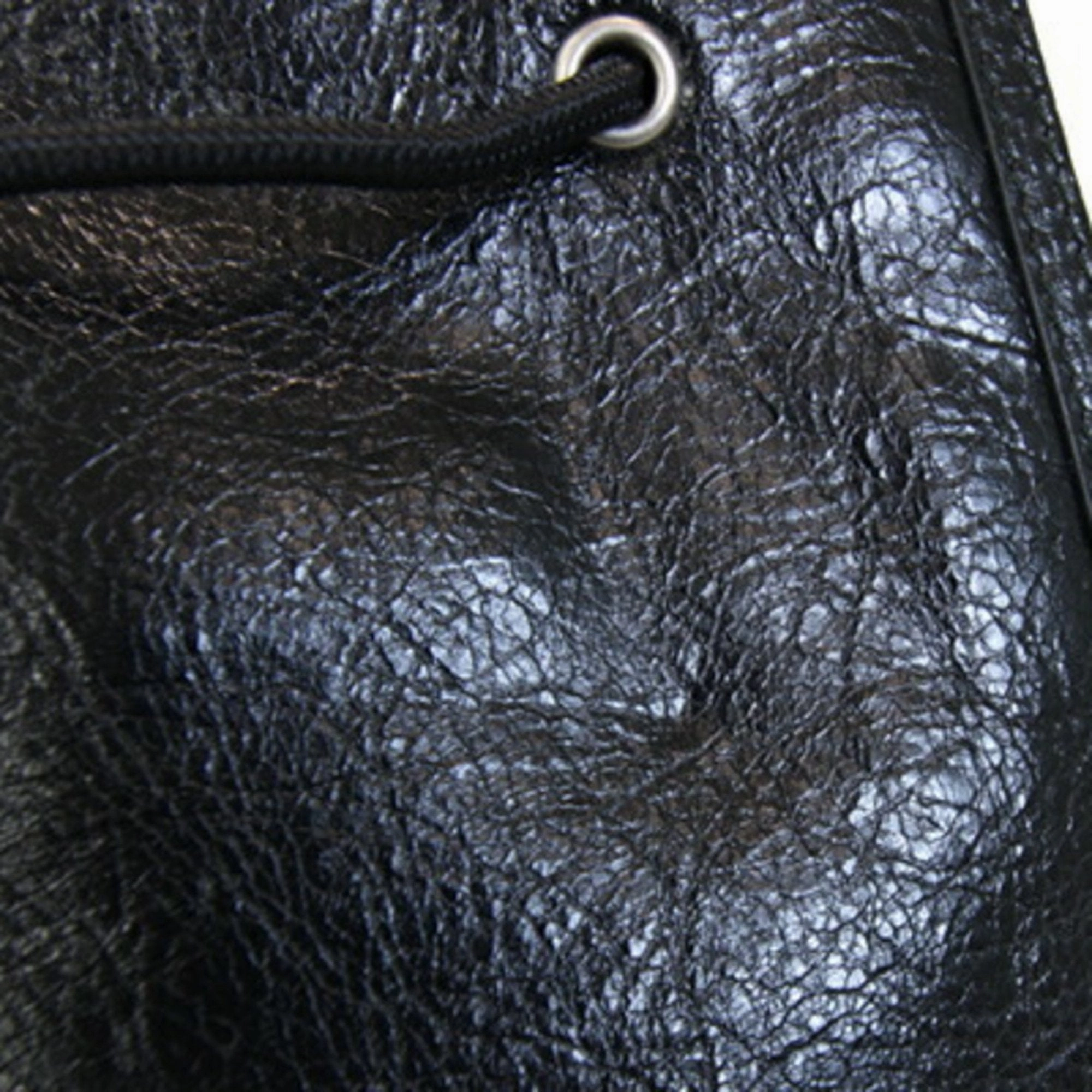 Balenciaga Leather Pochette Shoulder Bag (Pre-Owned)