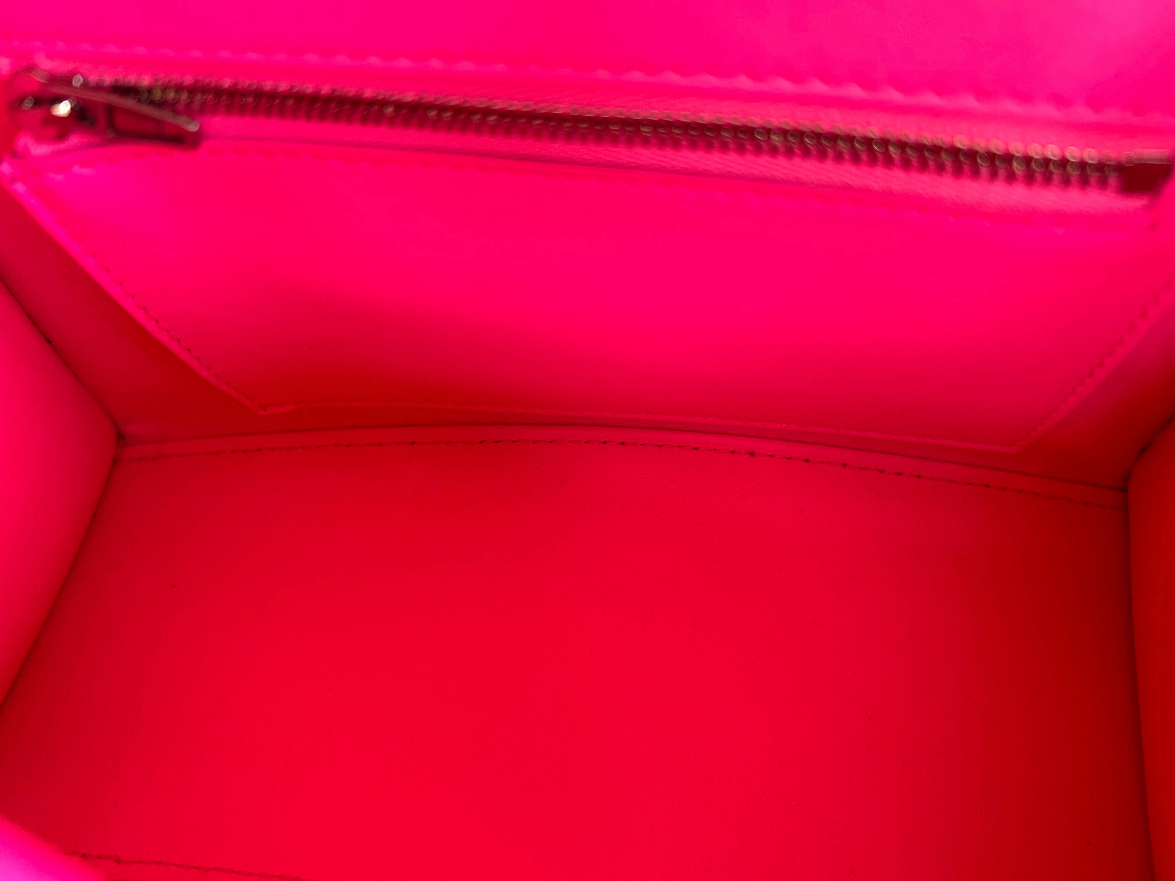 Balenciaga Pink Hourglass Small Handle Bag
