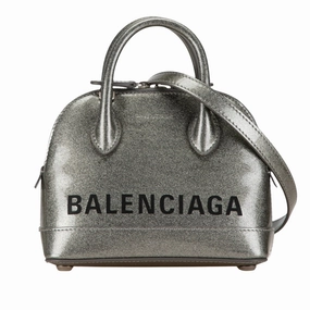Balenciaga Ville Leather Handbag (Pre-Owned)