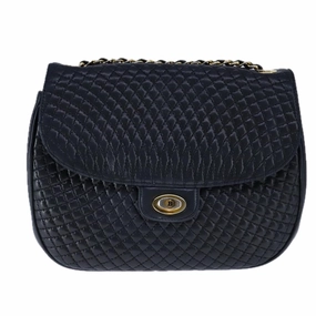 Bally Leather Shoulder Bag (Pre-Owned)