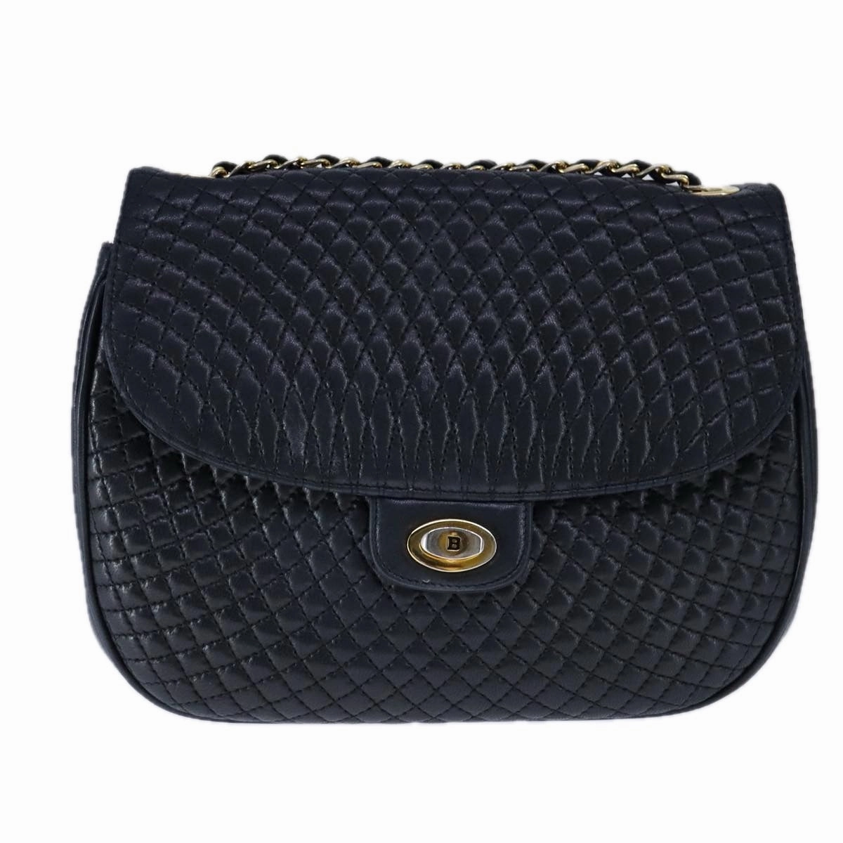 Bally Leather Shoulder Bag (Pre-Owned)