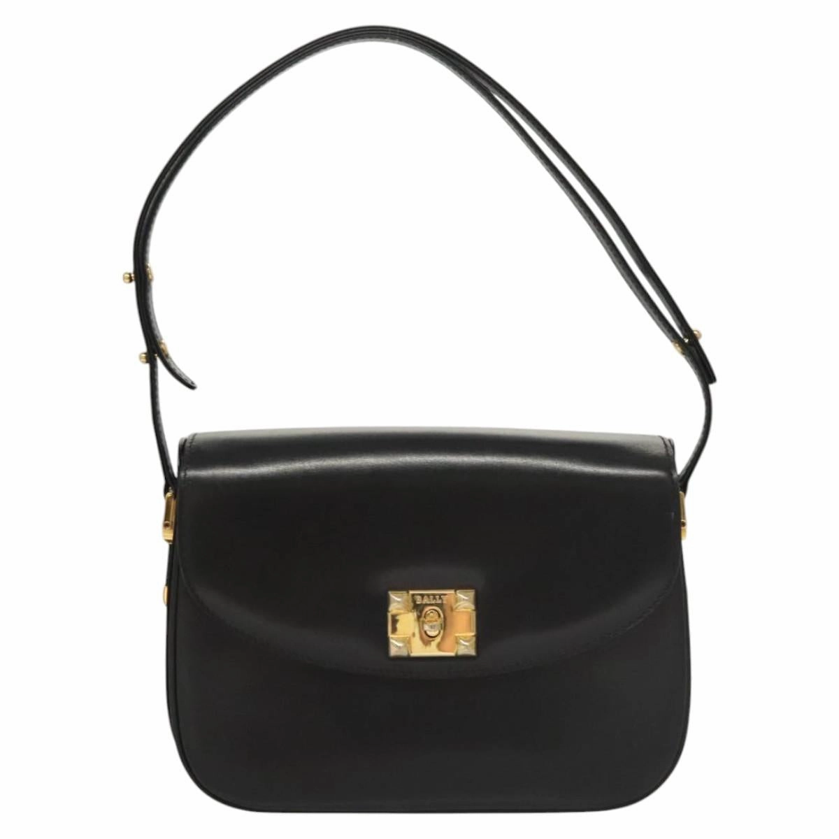 Bally Leather Shoulder Bag (Pre-Owned)