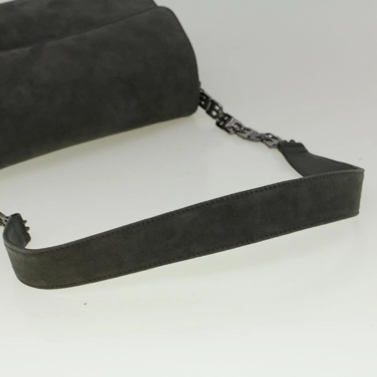 Bally  Suede Shoulder Bag (Pre-Owned)