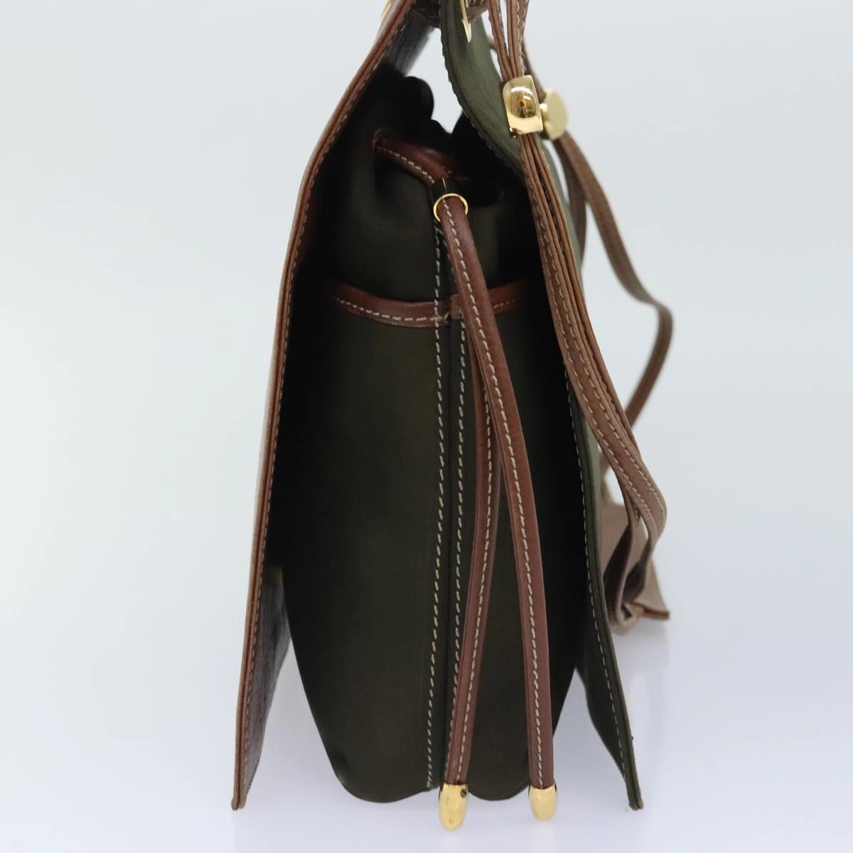 Bally  Suede Shoulder Bag (Pre-Owned)