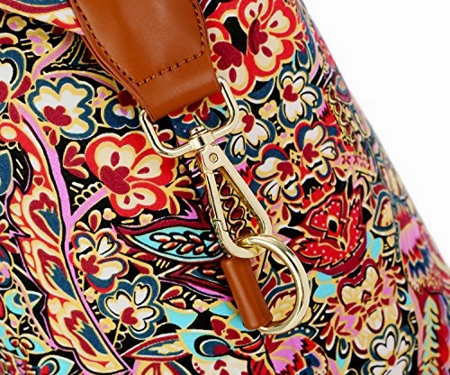 Baosha Hb-28 Women Ladies Travel Weekender Bag Overnight Carry-On In Trolley Handle (Colour)