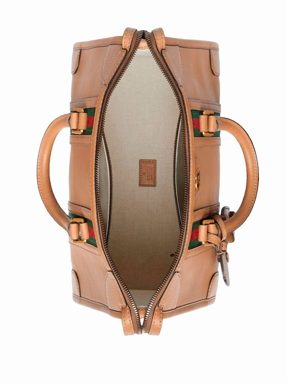 Bauletto medium leather handbag