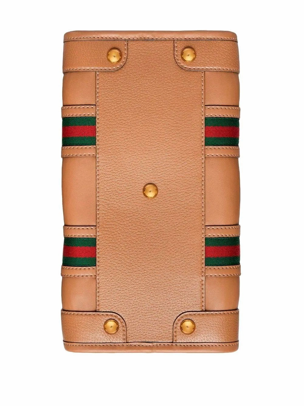 Bauletto medium leather handbag