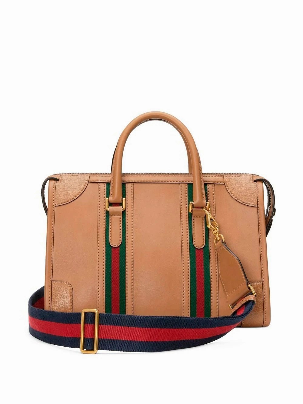 Bauletto medium leather handbag