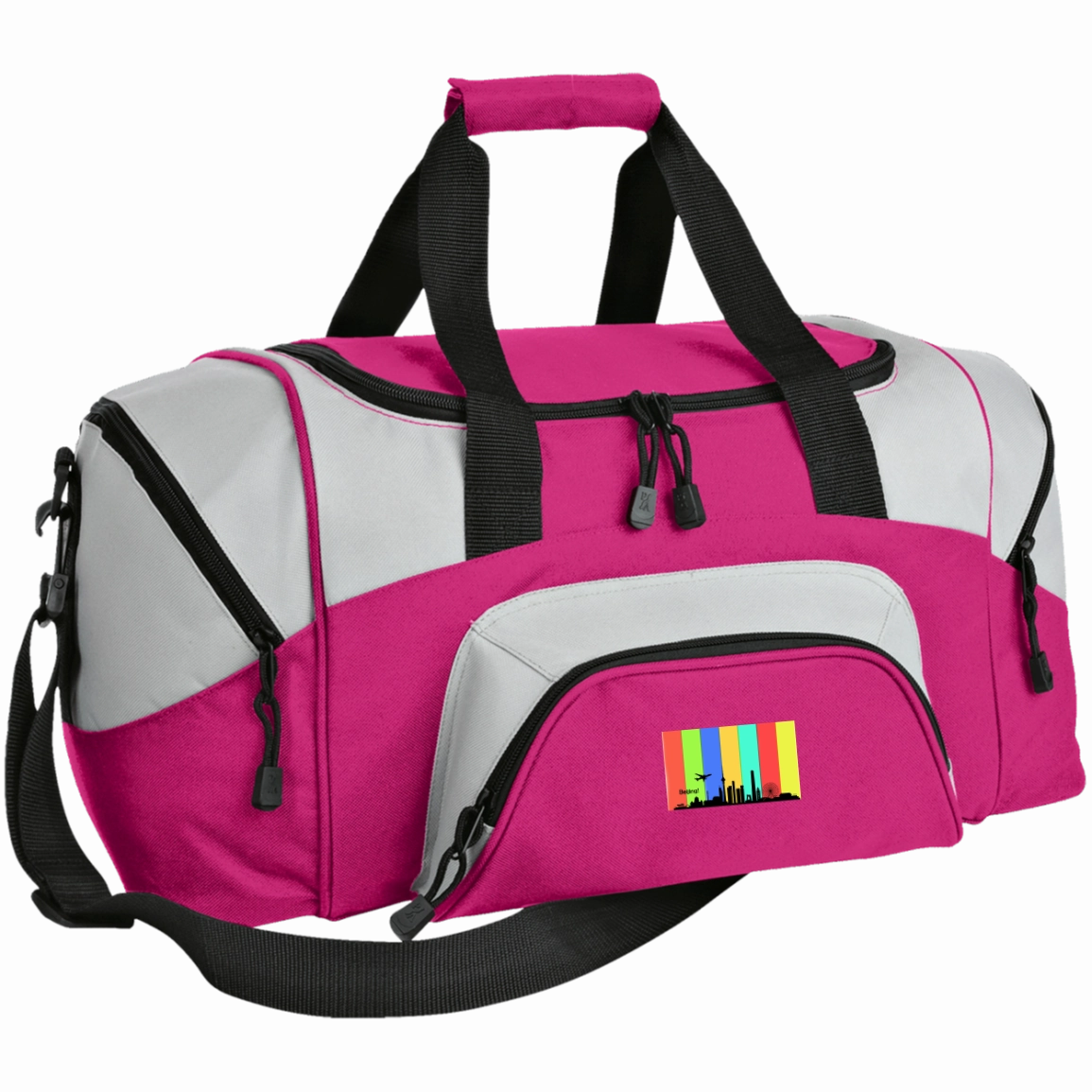 Beijing Travel - Luggage Factory . Colorblock Sport Duffel