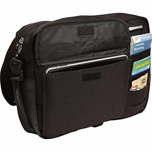 Bellino P4635 Matrix Plaid Laptop Messenger
