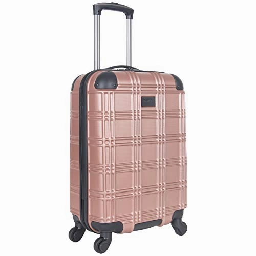 Ben Sherman Nottingham 20" Lightweight Durable Hardside 4-Wheel Spinner Carry-On Luggage,