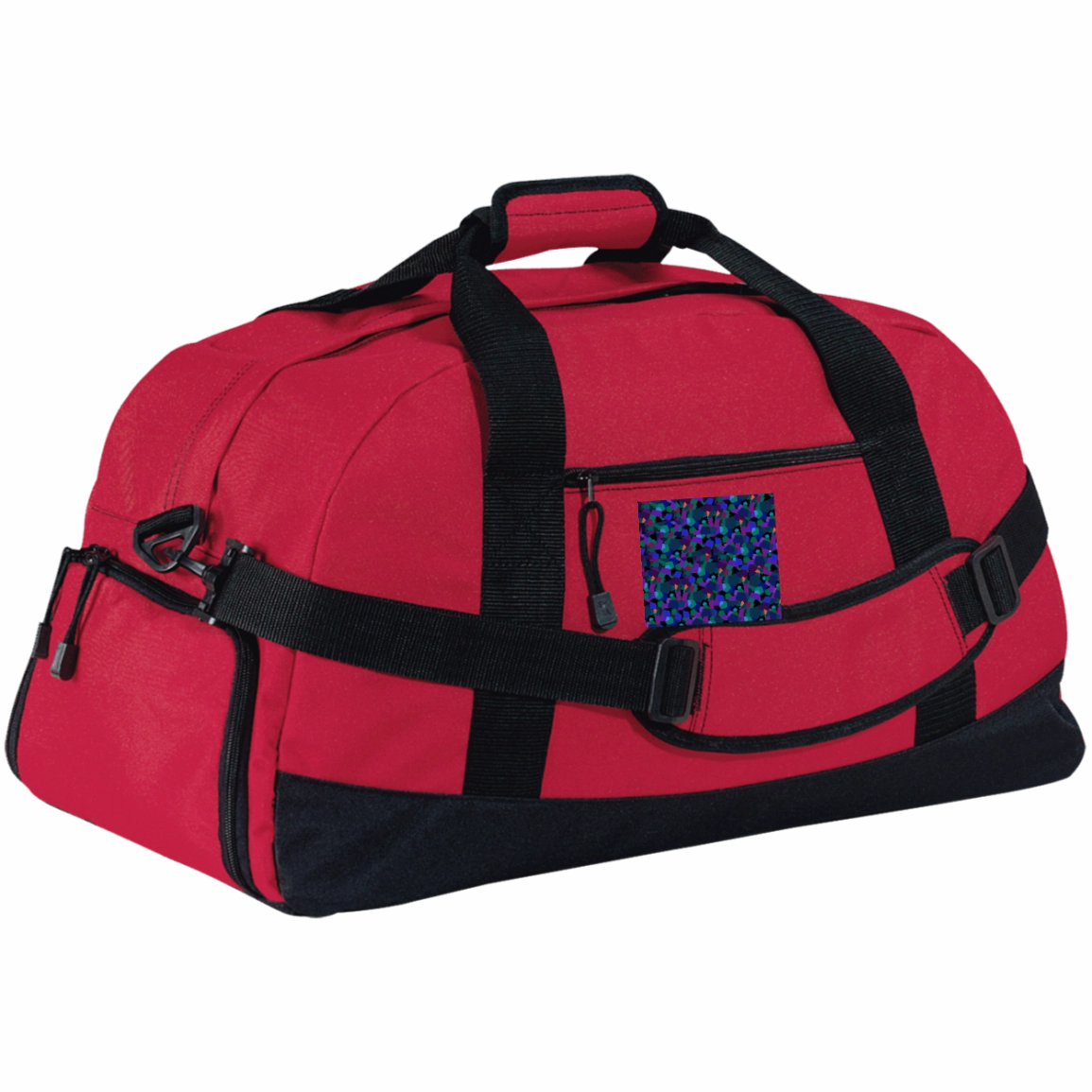 Bg980 Port & Co. Basic Large-Sized Duffel Bag