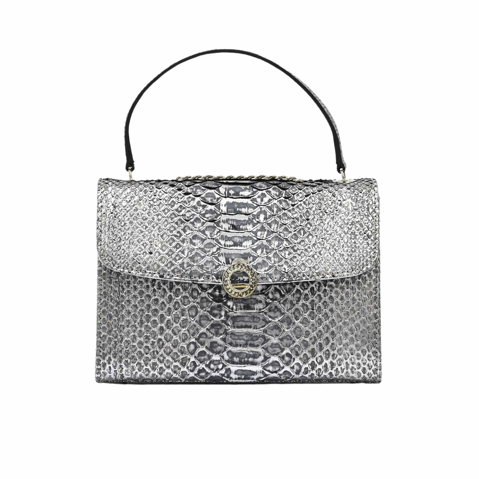 Biagini Women's Chagall Python Hand Bag
