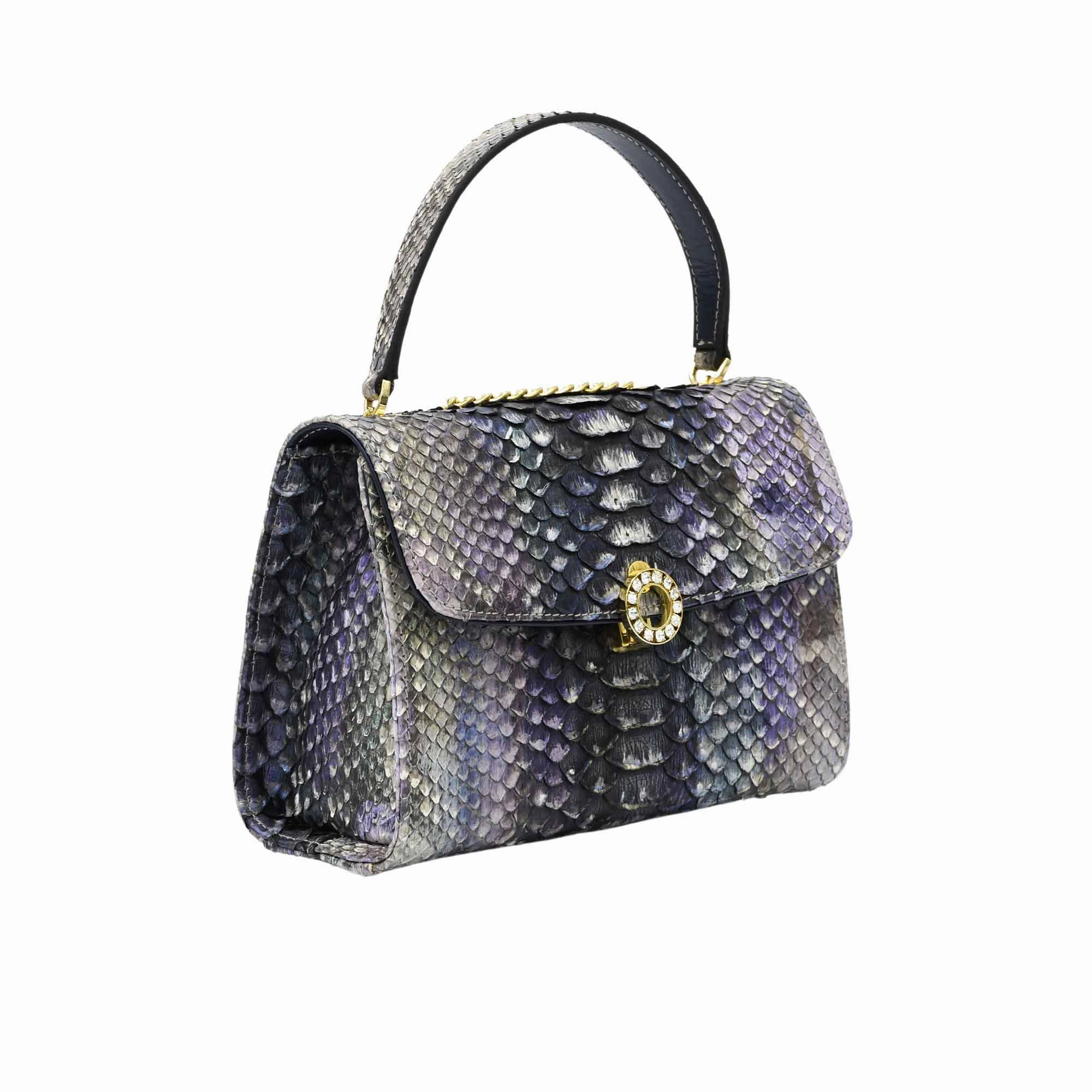 Biagini Women's Chagall Python Hand Bag