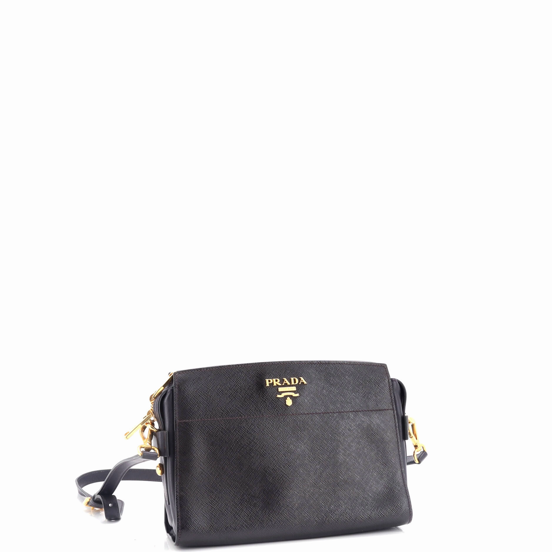 Bibliotheque Crossbody Saffiano Leather