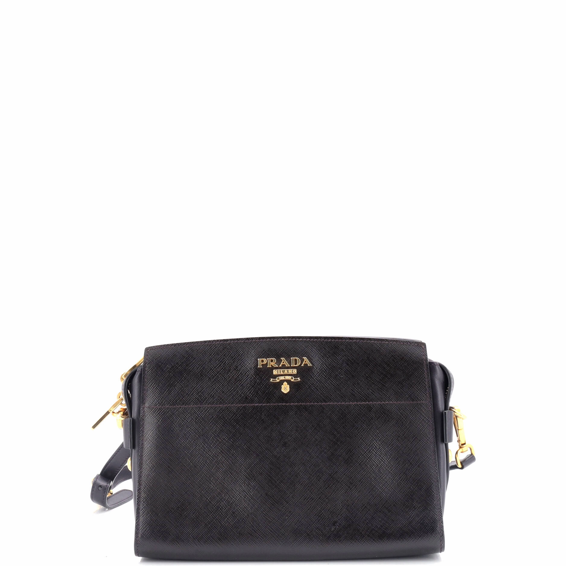 Bibliotheque Crossbody Saffiano Leather