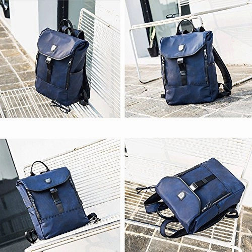Bison Denim Multipurpose Classic Laptop Backpack Travel Hiking Daypack Water-Repellent School Bag