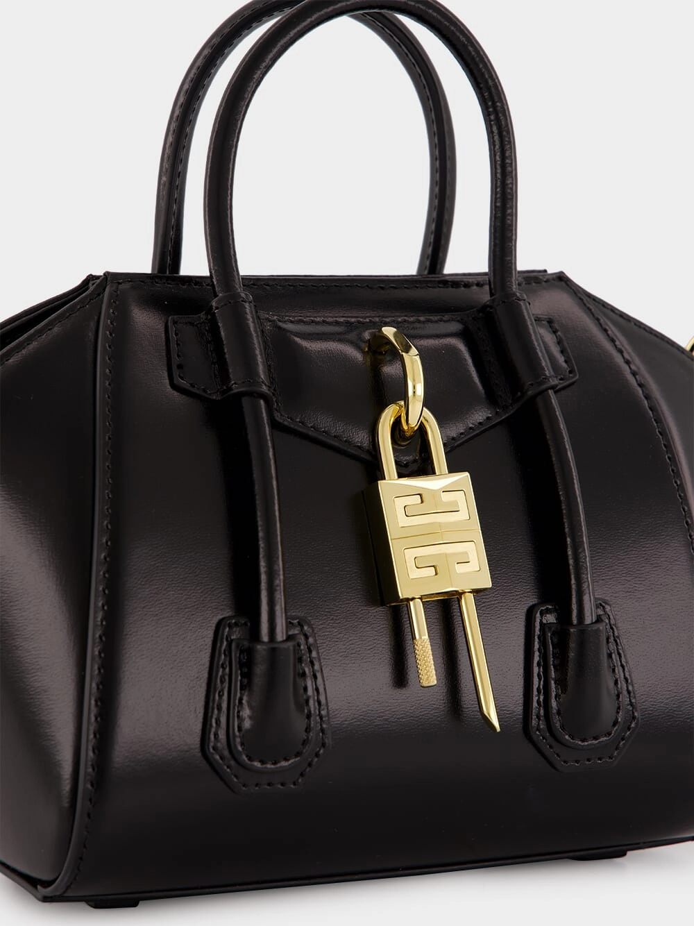 Black Antigona Toy Lock Bag