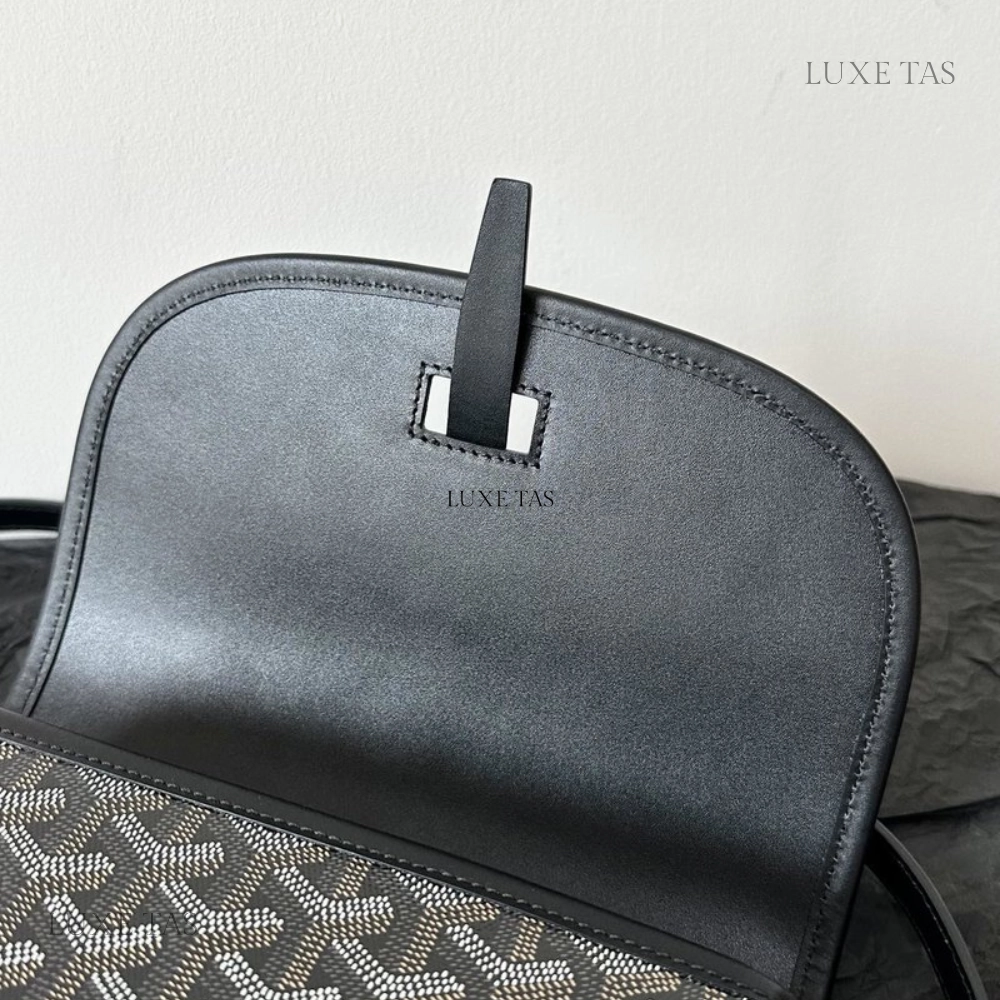 Black Belvedere PM Bag Leather Crossbody Bag for Women