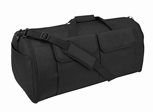 Black Code Alpha Hybrid Garment Duffel Bag And Toiletry Kit