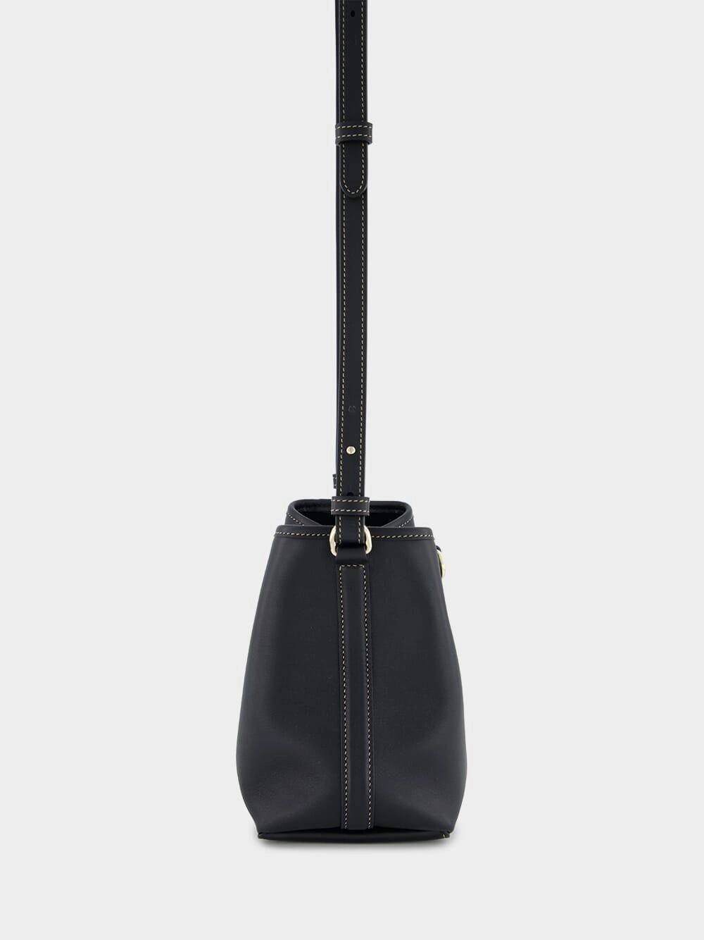Black GG Emblem Mini Bucket Bag
