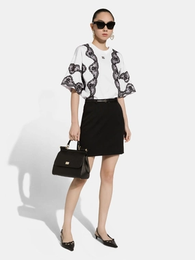 Black Large Sicily Handbag