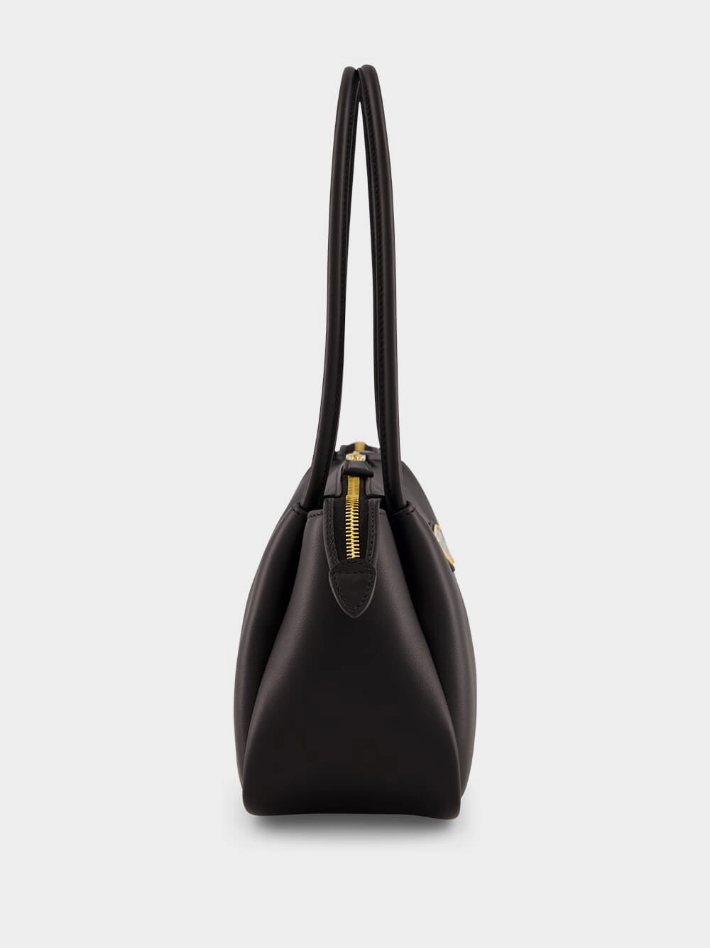 Black Medium Leather Handbag
