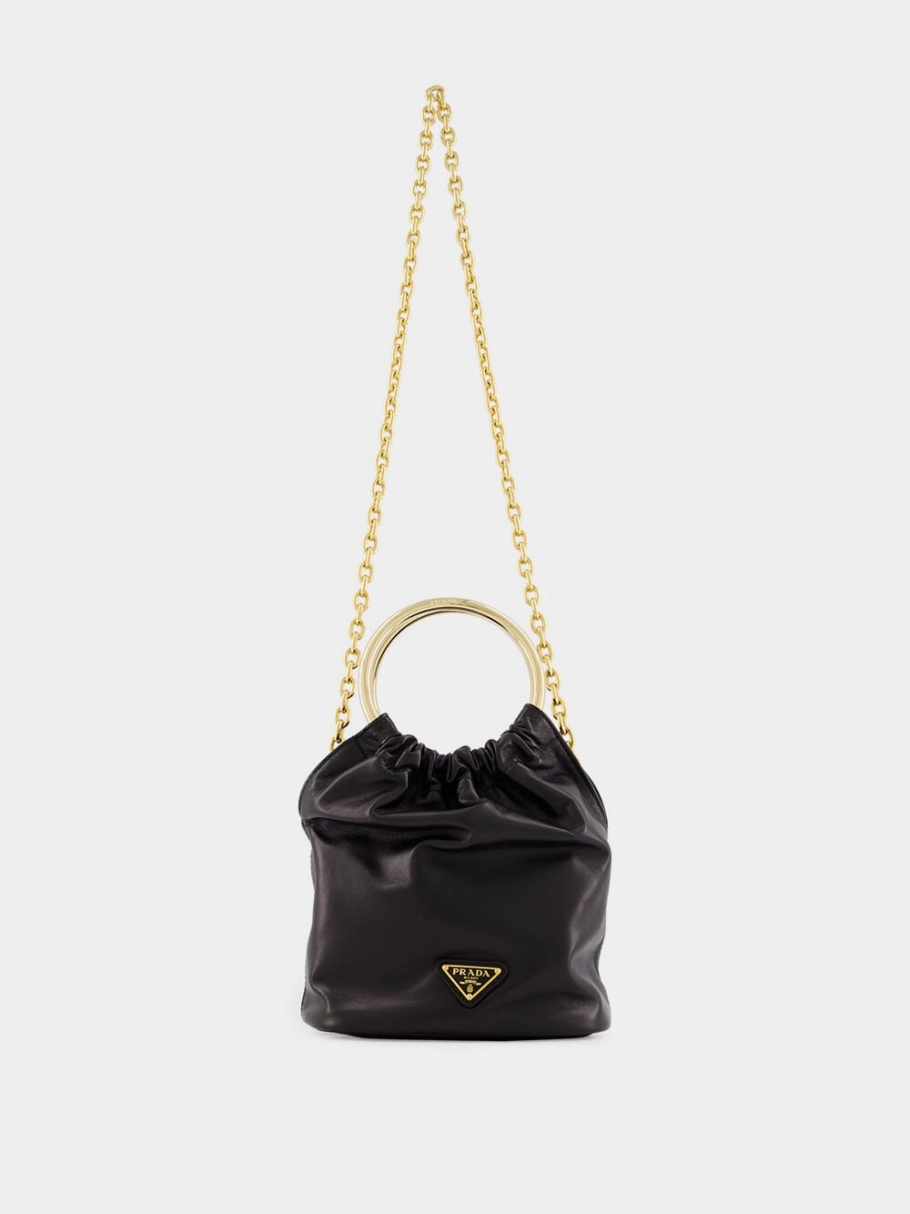 Black Nappa Leather Mini Bag