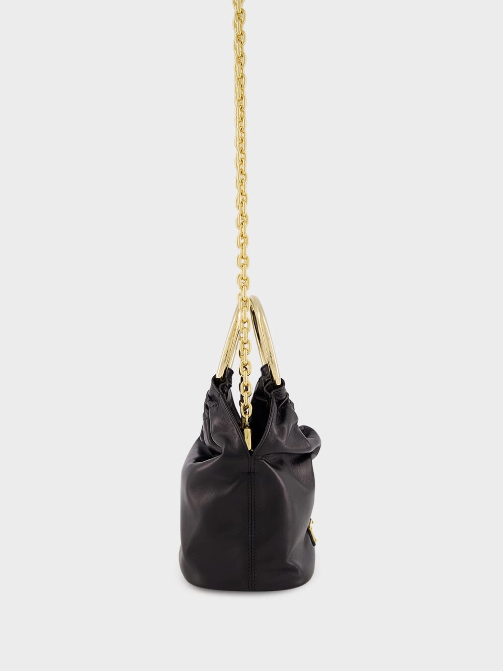 Black Nappa Leather Mini Bag