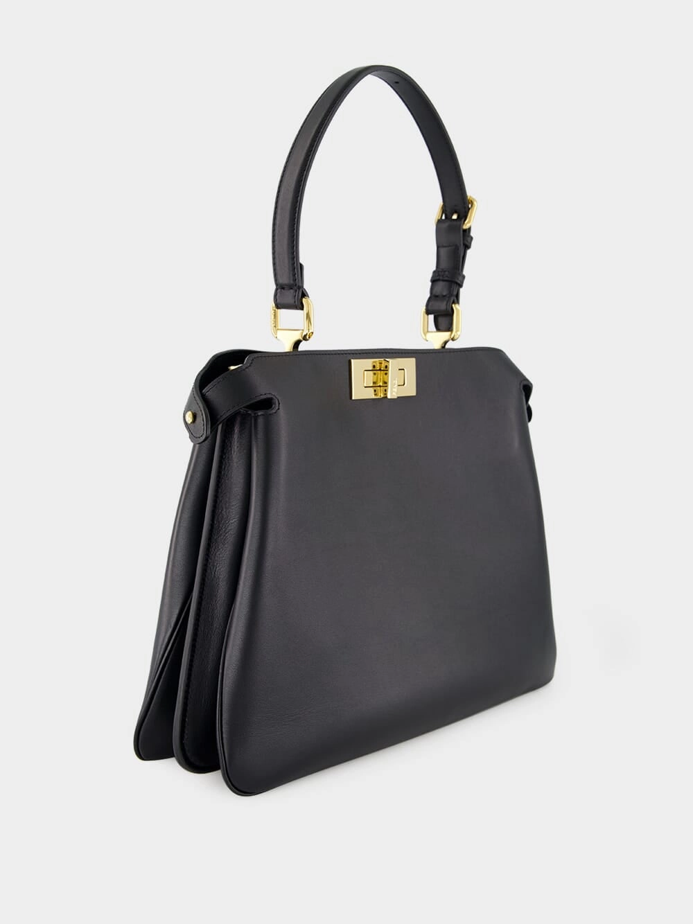 Black Peekaboo Soft Large Bag