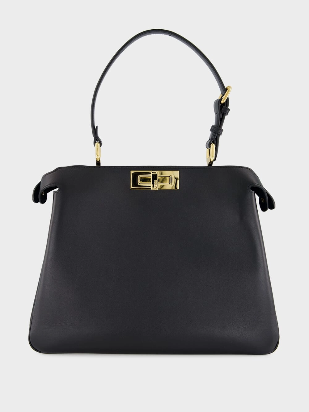 Black Peekaboo Soft Large Bag