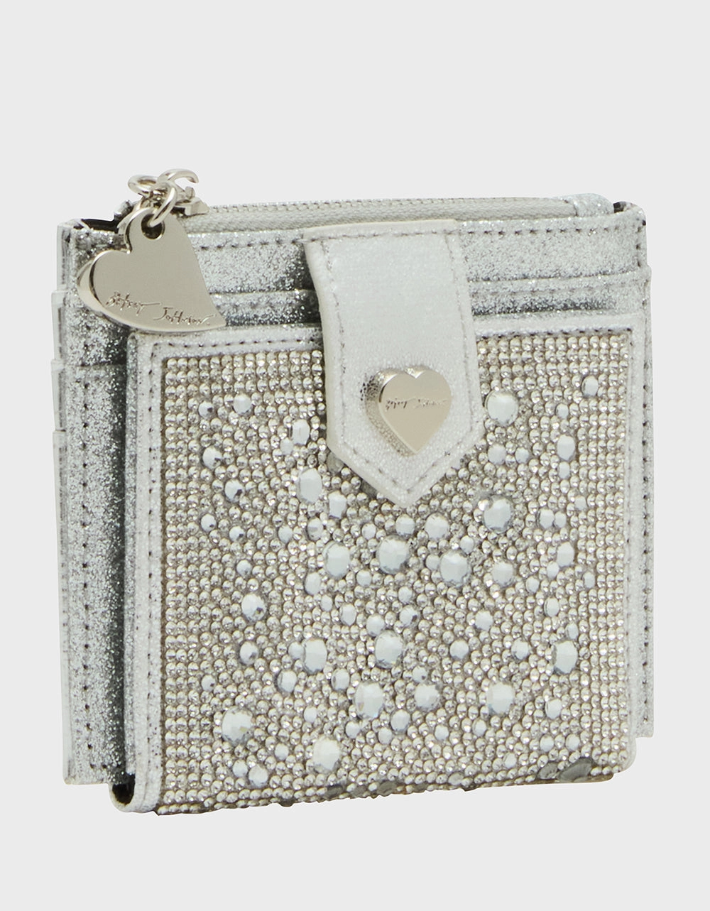 BLING IT ON BIFOLD WALLET SILVER