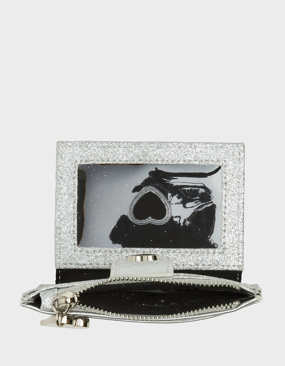 BLING IT ON BIFOLD WALLET SILVER