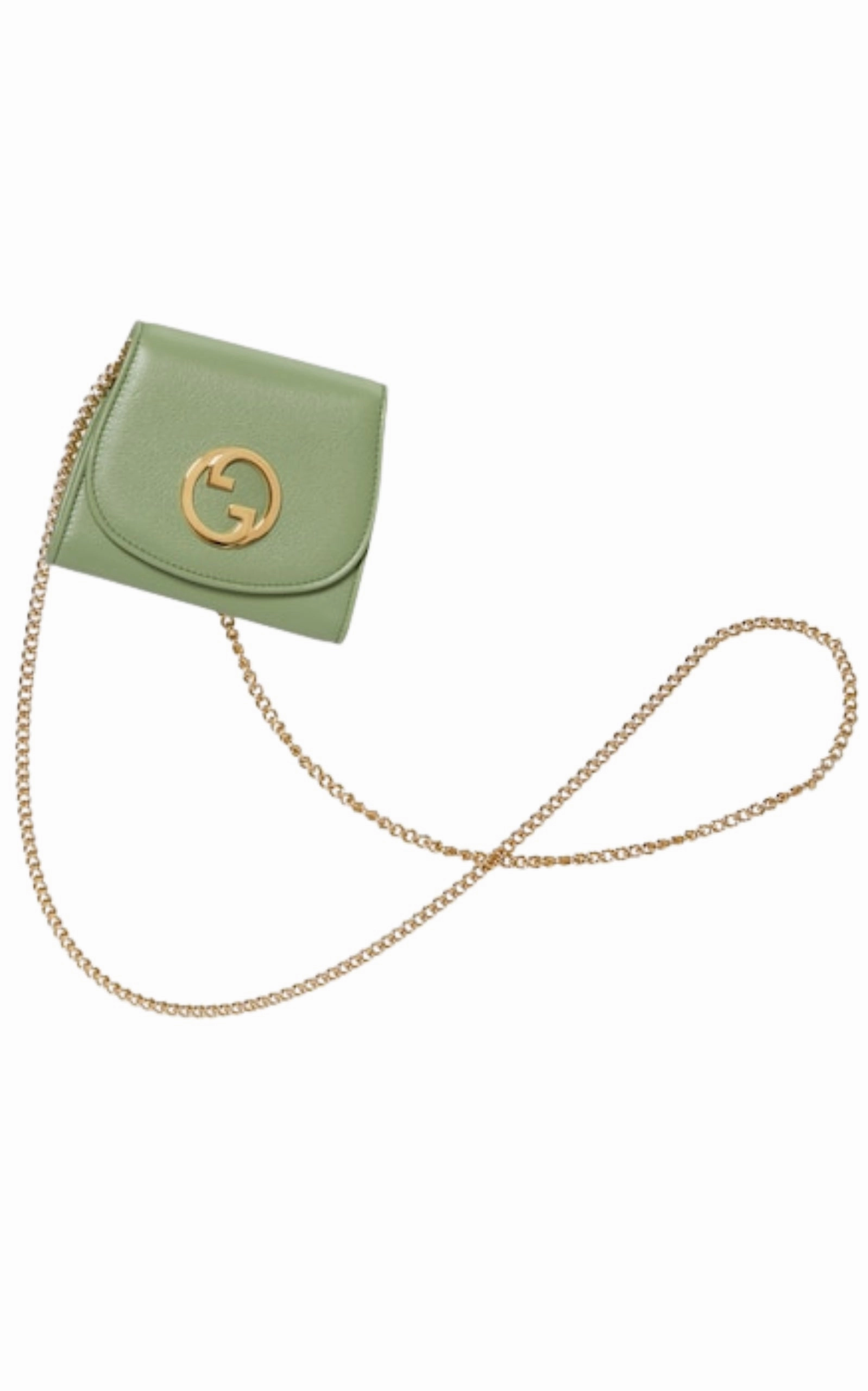 Blondie Medium Chain Wallet in Green