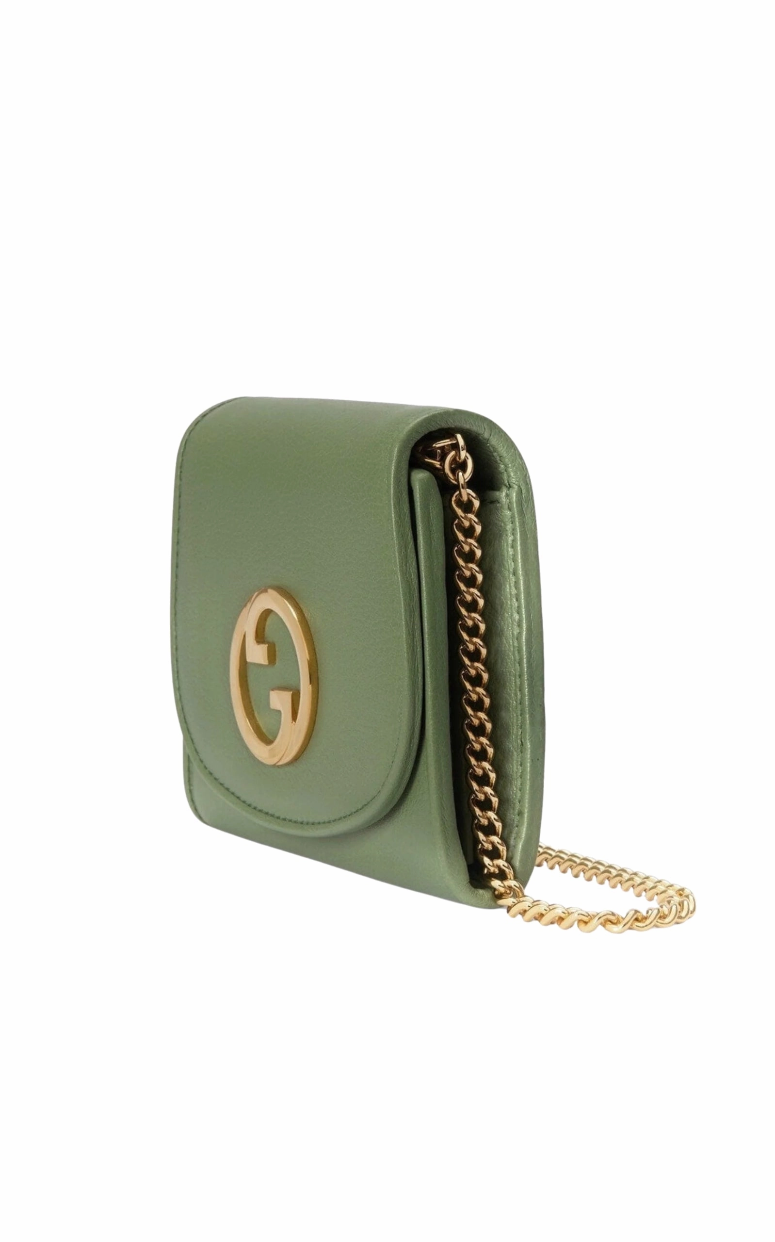Blondie Medium Chain Wallet in Green