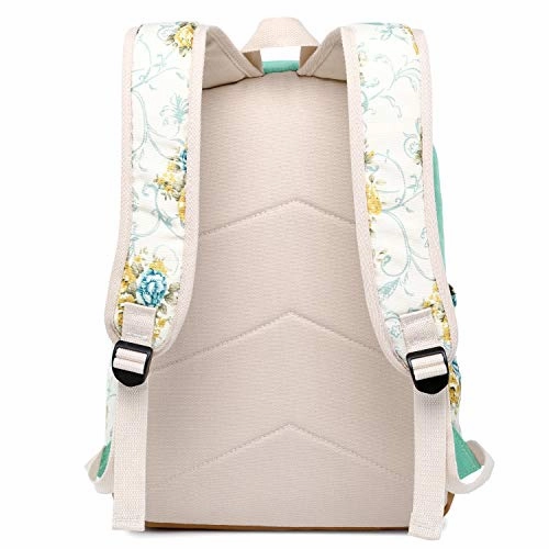 BLUBOON Backpack for School Girls Teens Bookbag College 14" Laptop Bag Travel Daypack (8891 Mint