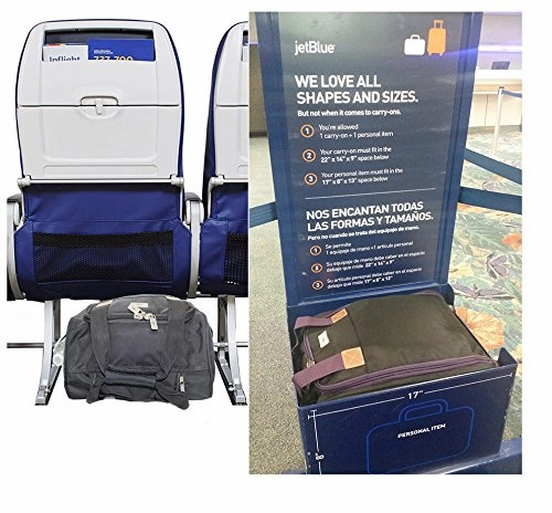 BoardingBlue Frontier, JetBlue, Spirit  Airlines  Personal Item Under Seat Bag
