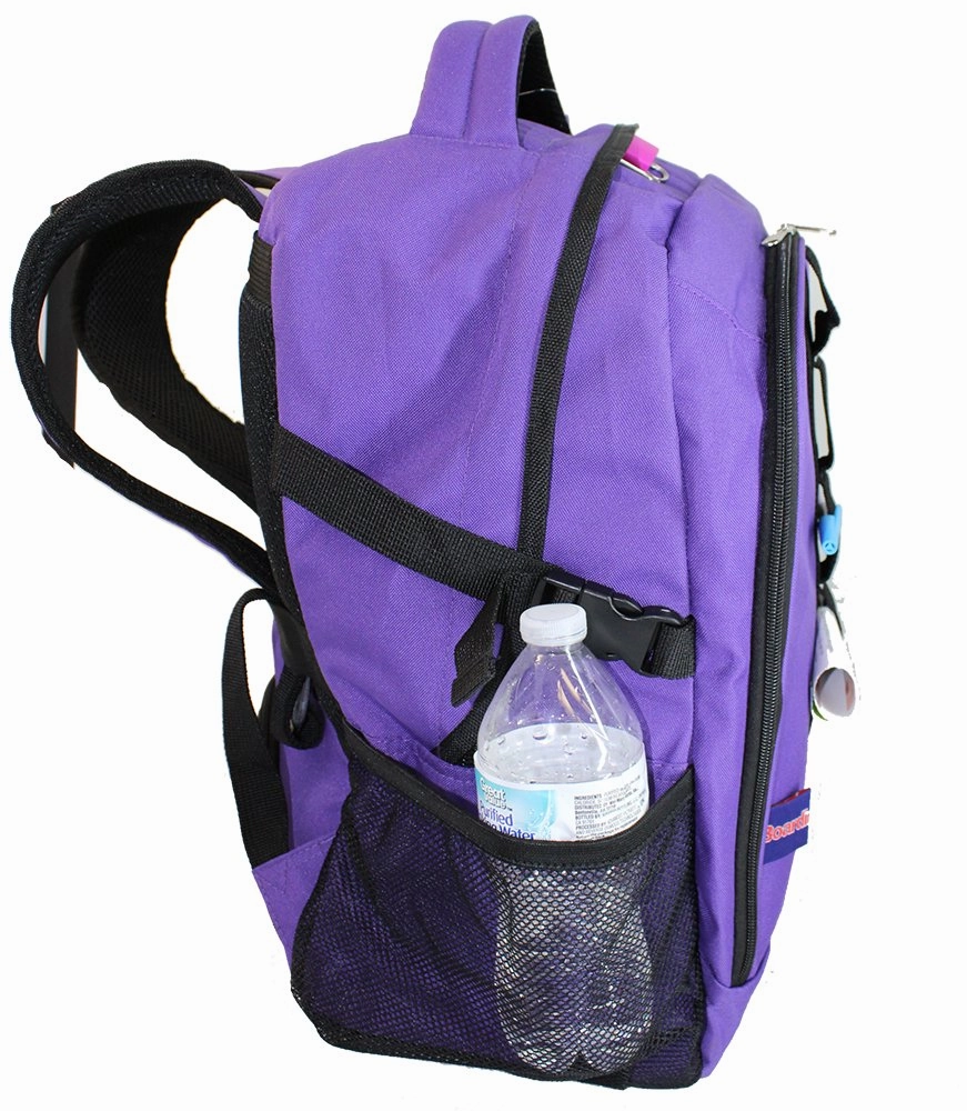 BoardingBlue Personal Item Laptop Backpack for Airlines NAVY 2-Day-Shipping