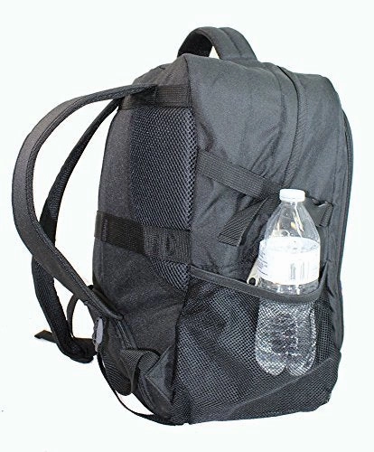 Boardingblue Personal Item Laptop Backpack For America, Spirit, Frontier Airlines (Black)
