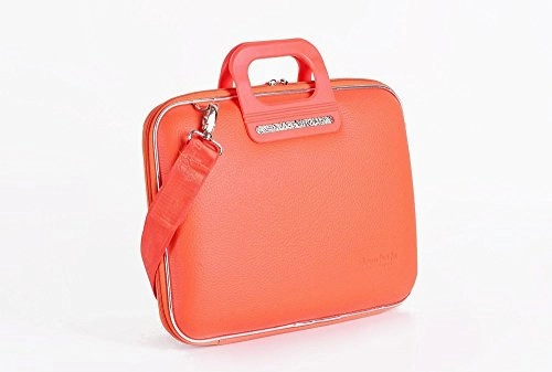Bombata Firenze Briefcase 15.6-Inch (Orange)