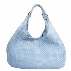 Bottega Veneta Campana Intrecciato Leather Hobo Bag