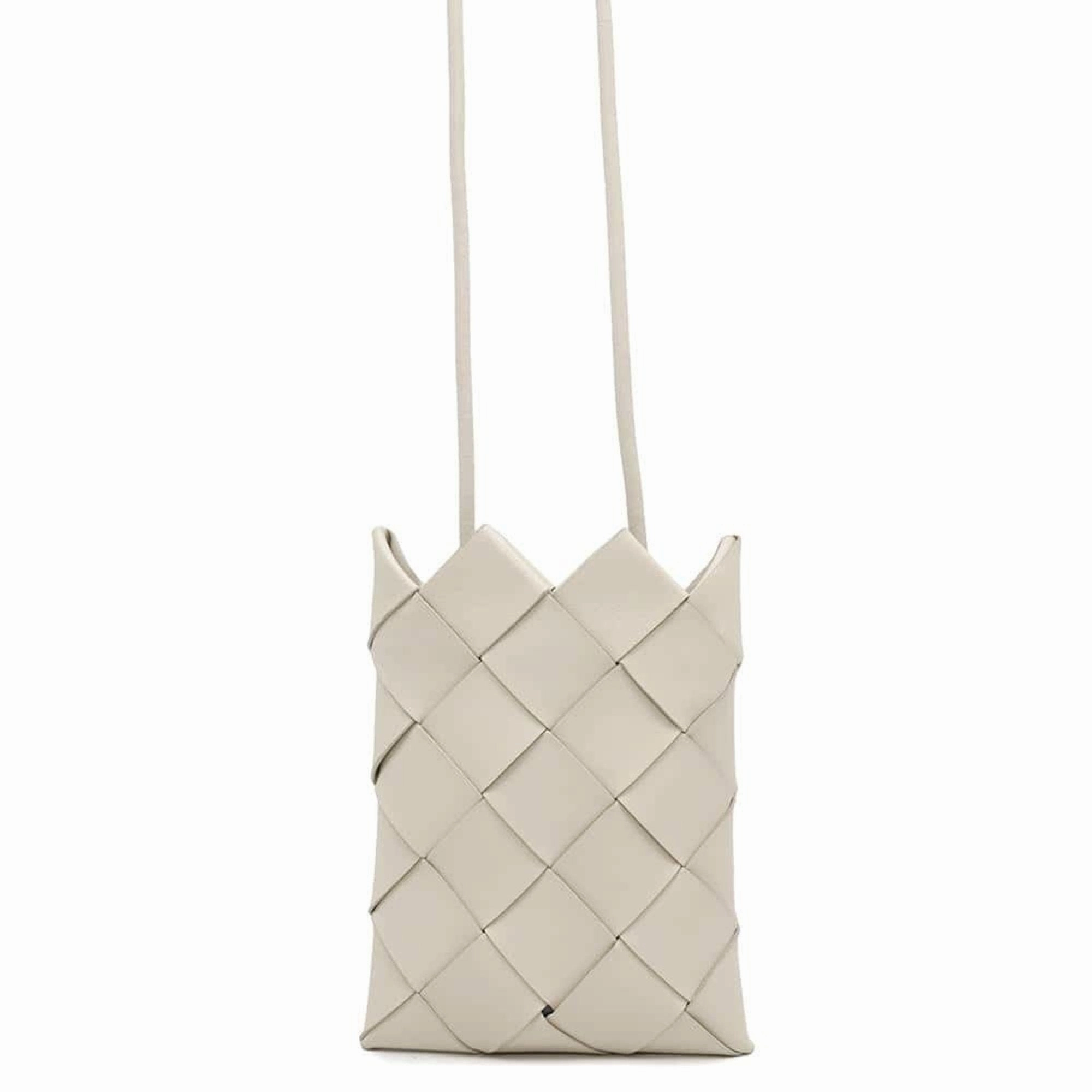 Bottega Veneta Intrecciato Intrecciato Pochette Shoulder Bag (Pre-Owned)