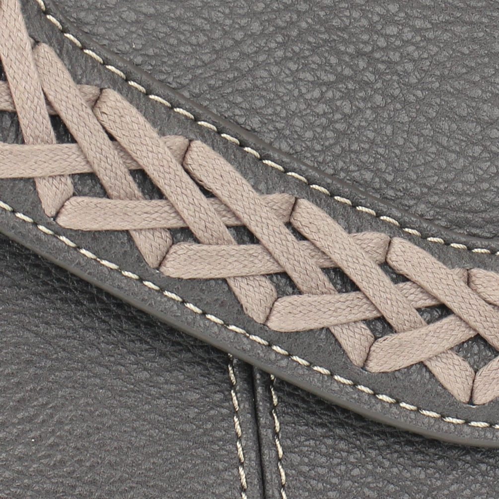 Braided Boho Crossbody - Ink