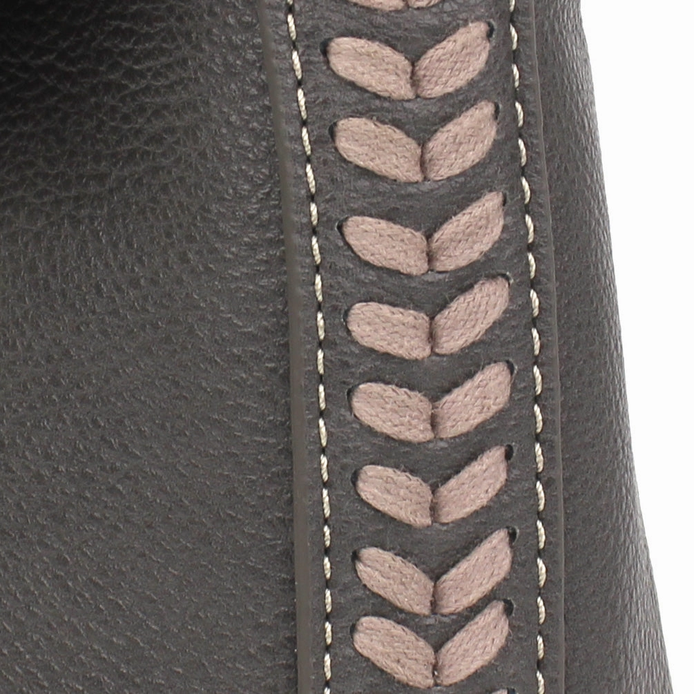 Braided Boho Crossbody - Ink