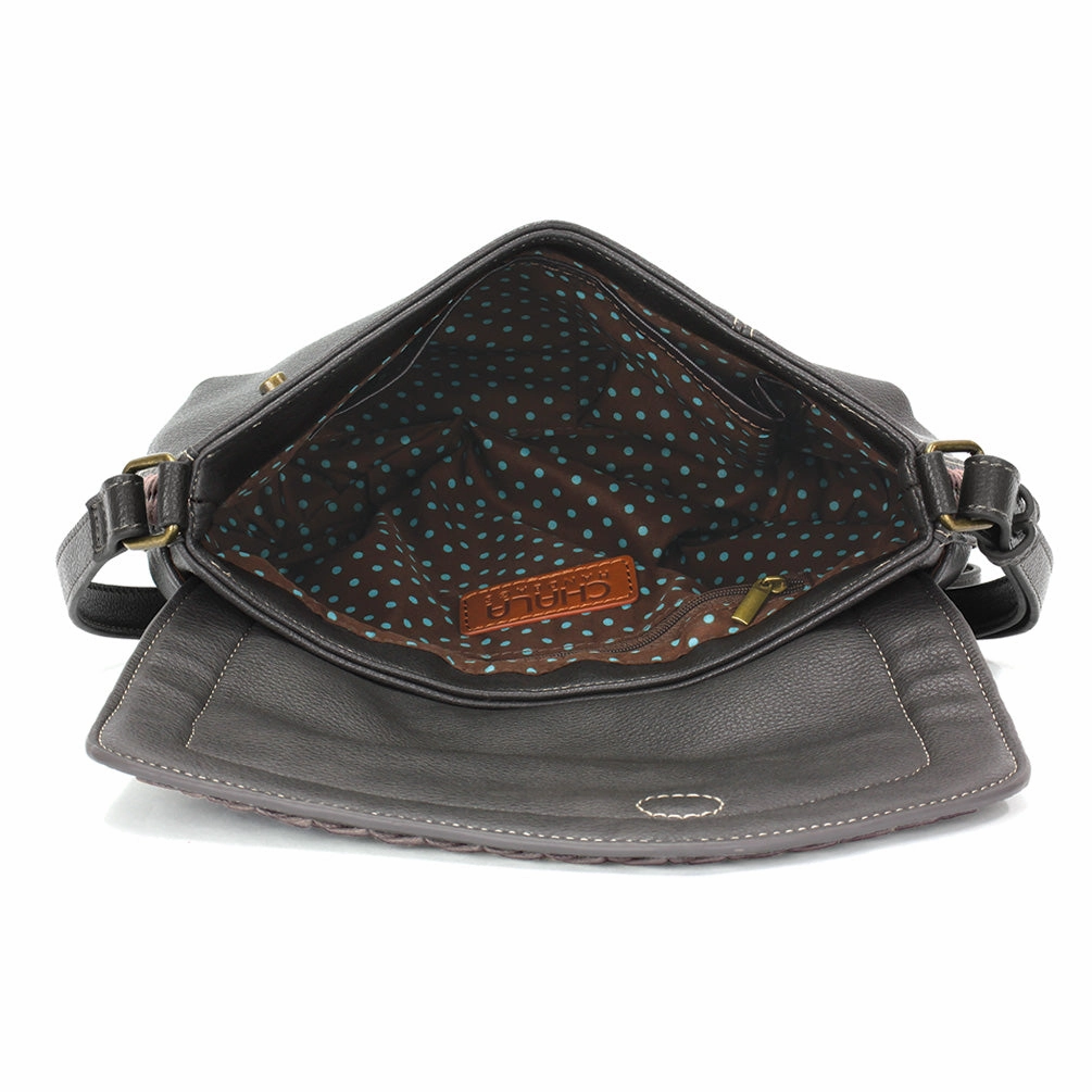 Braided Boho Crossbody - Ink