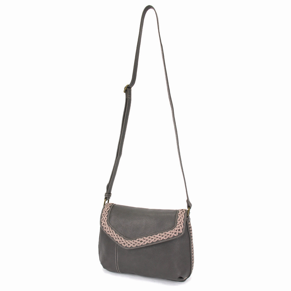 Braided Boho Crossbody - Ink