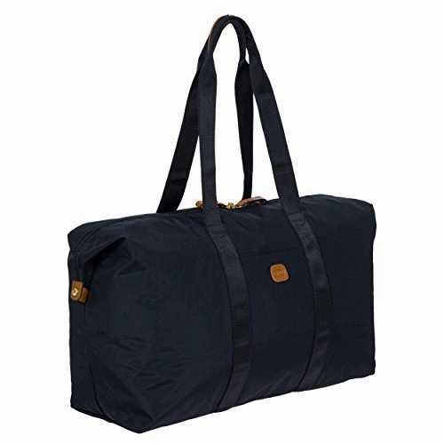 Bric'S X X-Travel 2.0 22 Inch Cargo Overnight/Weekender Folding Duffle Duffel Bag, Navy, One Size