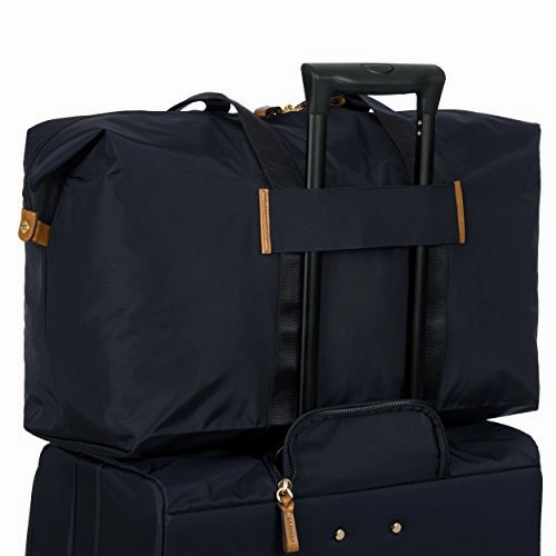 Bric'S X X-Travel 2.0 22 Inch Cargo Overnight/Weekender Folding Duffle Duffel Bag, Navy, One Size
