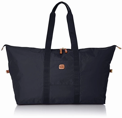 Bric'S X X-Travel 2.0 22 Inch Cargo Overnight/Weekender Folding Duffle Duffel Bag, Navy, One Size